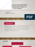 Markers of B-Cell Failure Predict Poor Glycemic Response To Glp-1 Receptor Agonist Therapy in Type 2 Diabetes