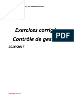 Exercices Corrigés-Contrôle de Gestion 2016 2017