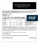 IIT Guwahati R&D job openings TB project