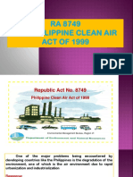 RA 8749 Clean Air Act PT 1
