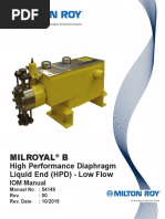 Milroyal B HPD Low Flow