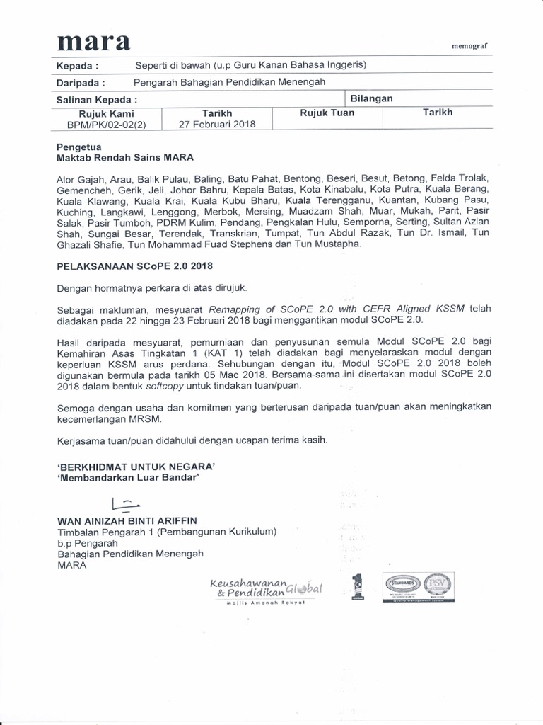 Scope 2018 With Memo Pdf