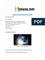 Rangkuman Materi RADIASI ELEKTROMAGNETIK PDF