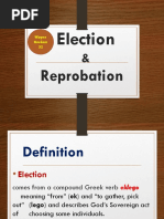 Election & Reprobation