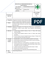 PENGGUNAAN TERMOMETER DIGITAL INFRAMERAH