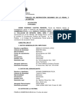 Señor Juez Público de Instrucción Segundo en Lo Penal y Cautelar de La Capital Corregido