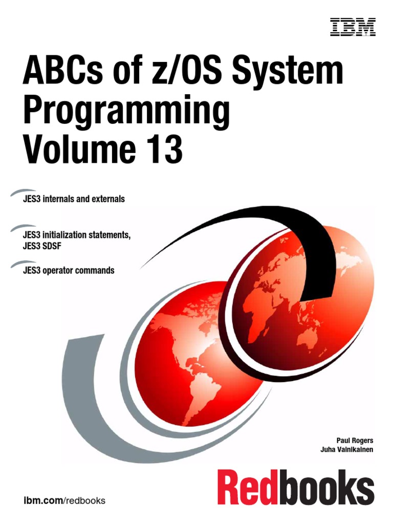 ABCs of z/OS System Programming Volume 13 PDF Operating System