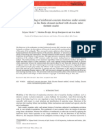 Numerical Modeling of RC Strucutures