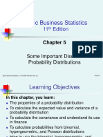 Chapter 5 - Some Important Discrete Probability Distributions