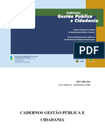 2008 Cadernos de Gestao Publica e Cidadania PDF