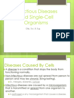 Infectious Diseases Caused by Single-Cell Pathogens