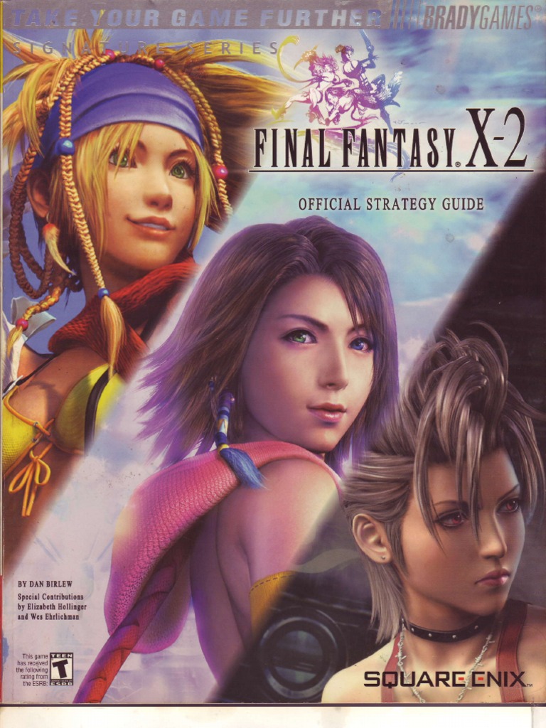 Final Fantasy X 2 Official Strategy Guide Final Fantasy Square