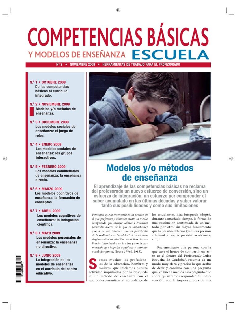 Modelos de enseñanza según Joyce y Weil | PDF | Maestros | James Joyce