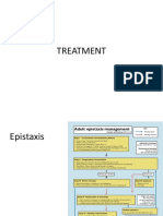 TREATMENT of Epistaxis, Pleural Effusion, Penumothorax