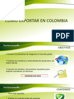 Como Exportar en Colombia