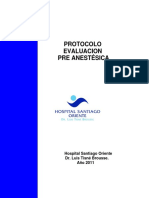 Protocolo Evaluacion Preanestesica Dic2011