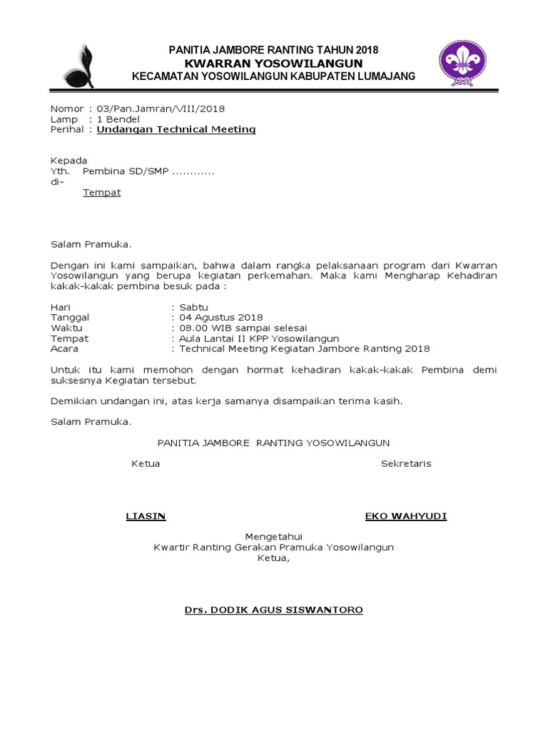 630 Contoh Surat Undangan Acara Bazar Gratis Terbaru