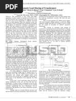 Automatic Load Sharing of Transformers: Ashish R. Ambalkar Nitesh M. Bhoyar Vivek V. Badarkhe Vivek B. Bathe