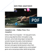 Online Poker Free Anapoker