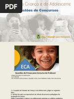 QUESTÕES ECA Pedagogia Para Concursos