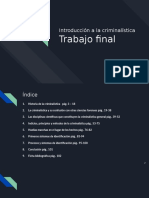 Introducción a la criminalística: historia, evolución y disciplinas asociadas