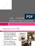 Udl - Universal Design For Learning
