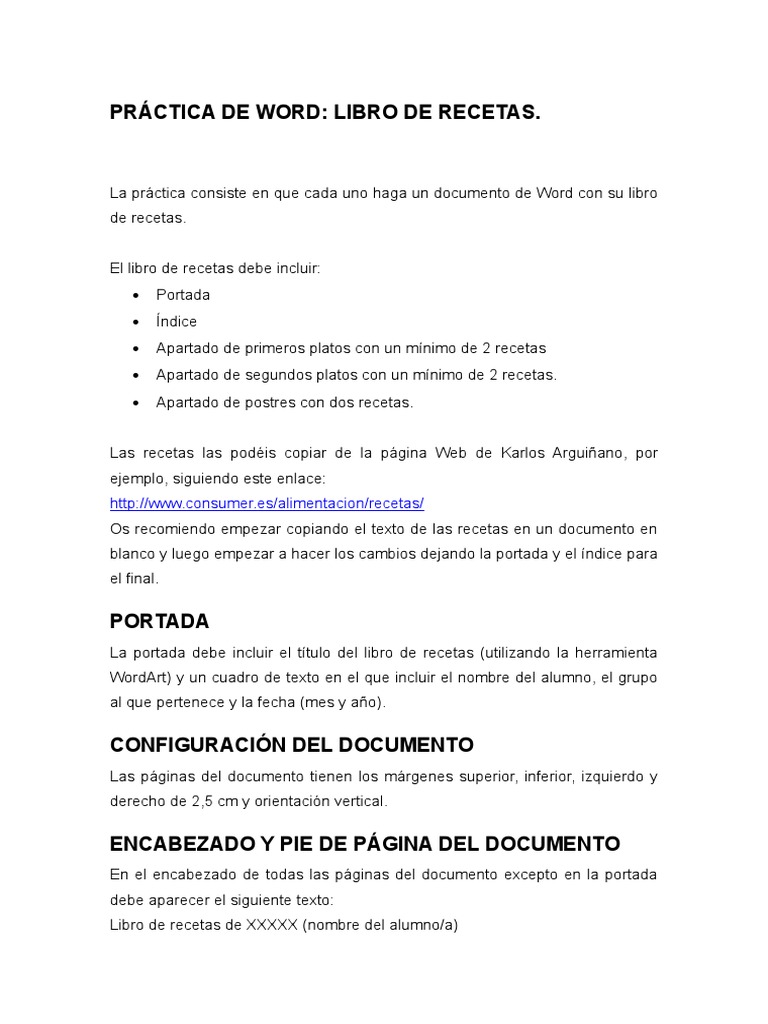 Práctica+de+word+3º 1 | PDF | Informática y tecnología de la información