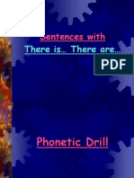Sentences With: There Is There Are