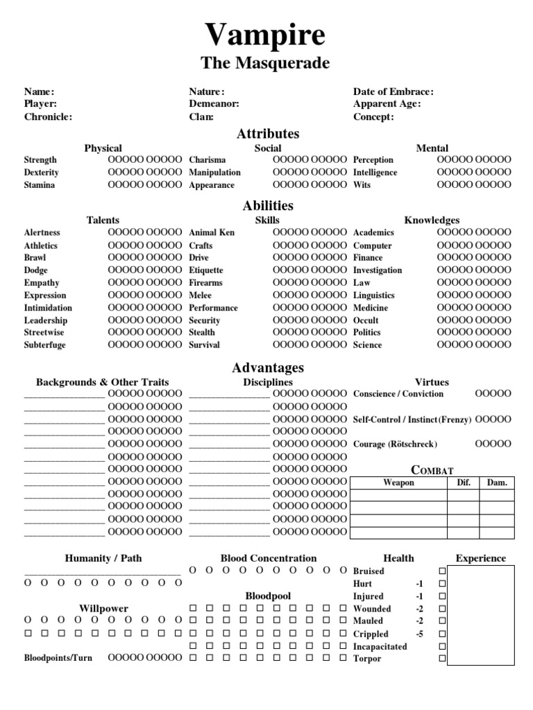 Vampire Sheet With Bc Psychology & Cognitive Science Psychological