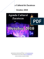 Agenda Cultural de Zacatecas Octubre 2010