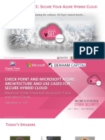 CHECK POINT-vSEC - Secure-Your-Azure-Hybrid-Cloud - Webinar PDF