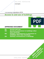 Approved Document M - Access To and Use of Buildings 2010 DCLG PDF