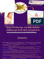 Stem Cell Therapy Can Help Diabetic Children Get Back Their Normal Lives