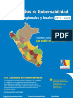 Acuerdos de Gobernabilidad Regionales y Locales 2019-2022 0