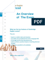 An Overview of The Exam
