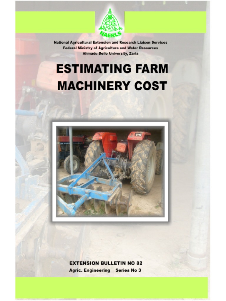 Estimating farm machinery.pdf Interest Depreciation