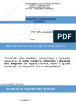 Apresentao - Esgotamento Sanitrio - Tratamento de Esgoto PDF