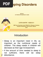 Ppt Sleep Disorders - English