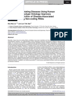 Annotating Diseases Using Human Phenotype Ontology Improves Prediction of Disease-Associated Long Non-Coding Rnas