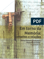 Memoria e Historia Antonio Esteves