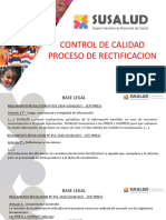 Rectificación SETIIPRESS 