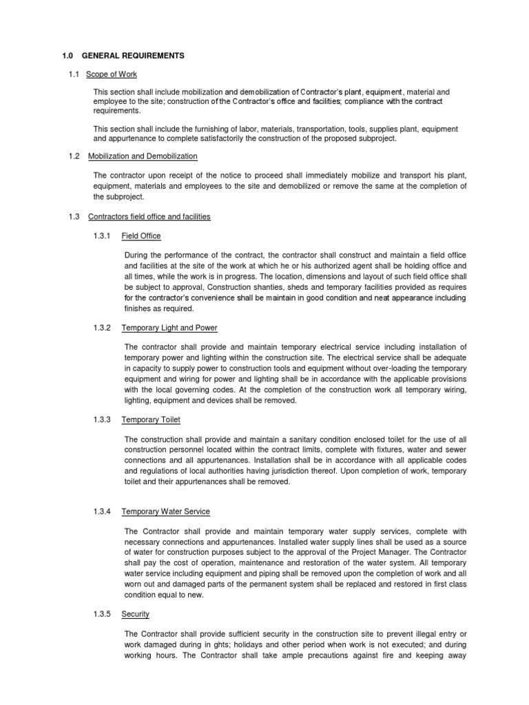 Building Specification | PDF | Concrete | Construction Aggregate