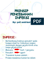 Pertemuan 8 Prinsip Pencegahan Infeksi