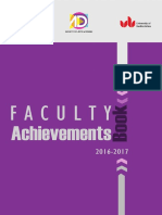 MSA University Arts Faculty Achievement Book 2016 2017