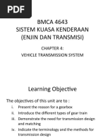 Chapter 4 - Vehicle Transmission System