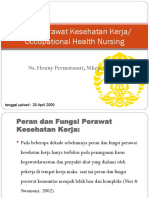 Peran Perawat Kesehatan Kerja