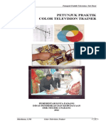 Petunjuk Praktik Televisi Warna Job Sheet PDF