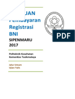 Panduan Pembayaran Registrasi BNI 2017