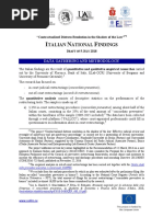 CODIRE - Italian National Findings