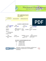 FSC Application Search